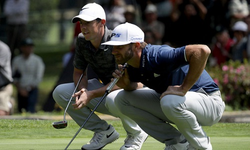 Dustin Johnson cùng nhóm với Bubba Watson trong hai vòng đầu Masters 2017