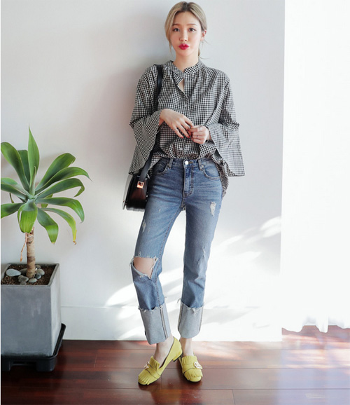 Vừa đẹp rụng tim vừa giỏi giấu nhược điểm bảo sao kiểu sơ mi này hot đến thế
