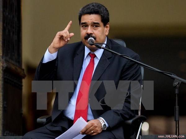 Tổng thống Venezuela Nicolas Maduro.