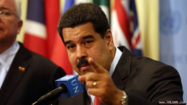 Tổng thống Venezuela Maduro.