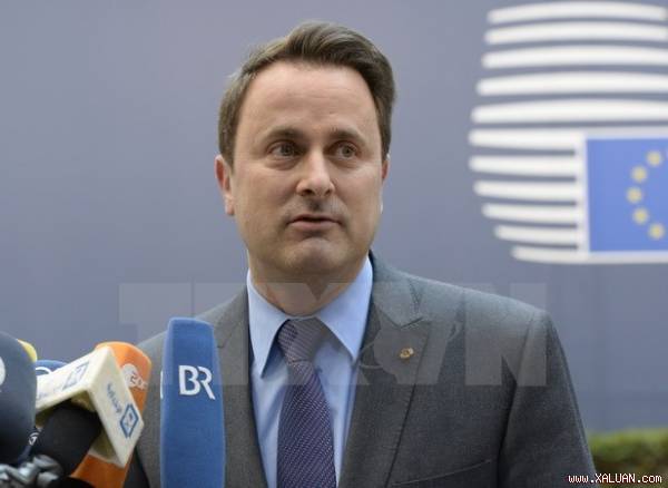 Thủ tướng Luxembourg Xavier Bettel.