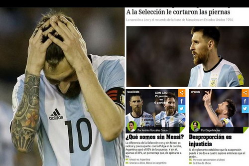 Maradona “bỏ nhỏ” sếp FIFA, giúp Messi kháng án