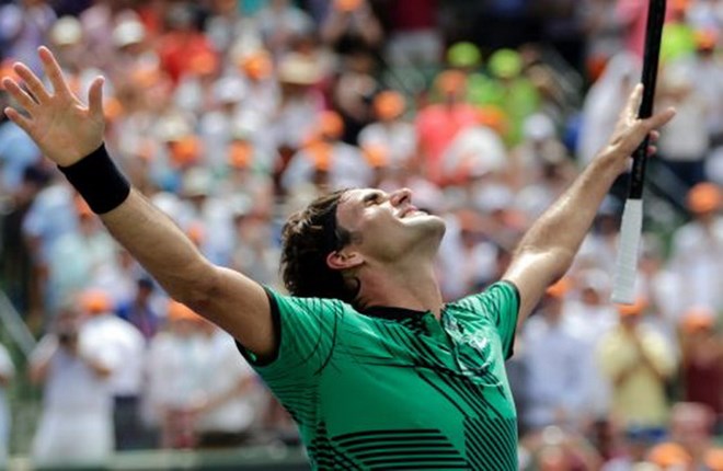 Roger Federer nói gì sau khi hạ Nadal để vô địch Miami Open?