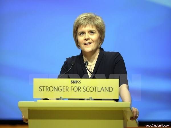 Thủ hiến Scotland, bà Nicola Sturgeon.
