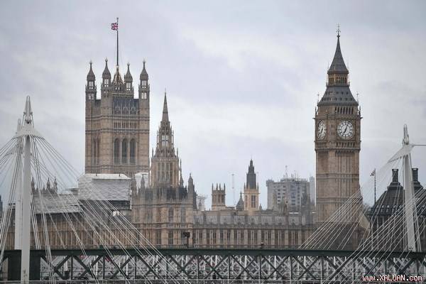 Tòa nhà Quốc hội Anh ở London.